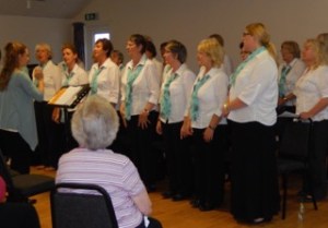 Singers at the WI