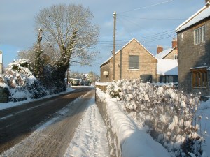 The Village in the Snow