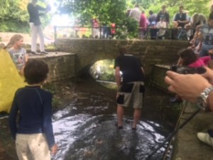 The duck race